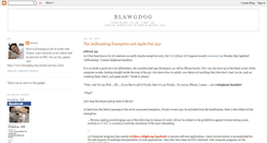 Desktop Screenshot of english.blawgdog.com